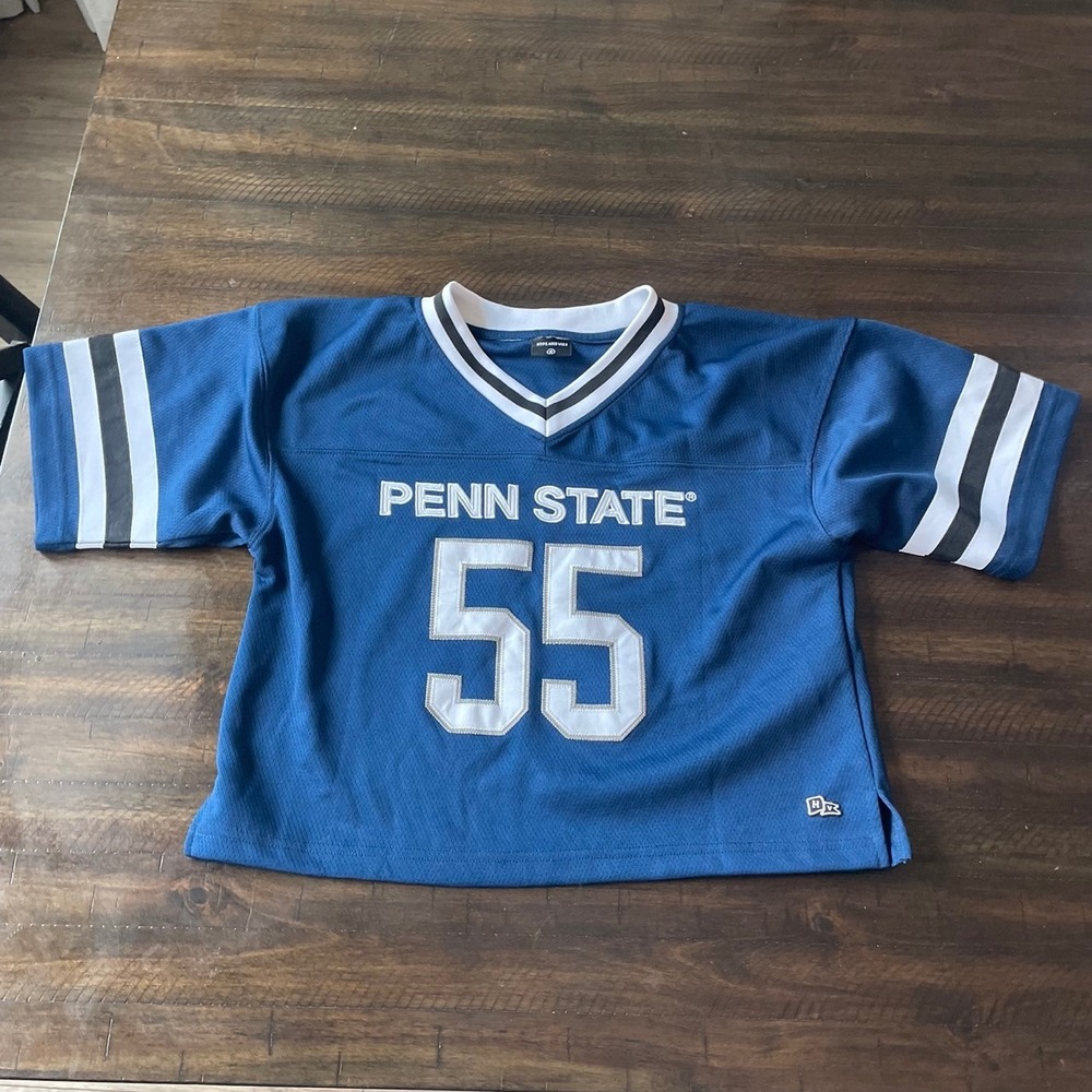 Penn State Women's Short Sleeve Jersey Tee in Blue (55)